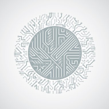 Fütüristik sibernetik düzeni