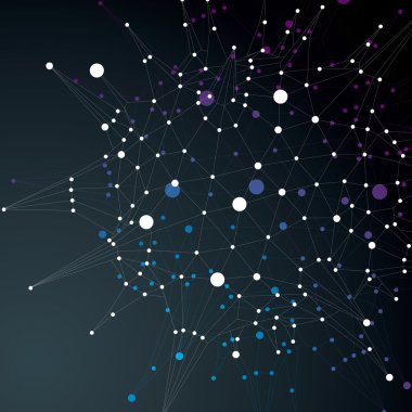 Karmaşık soyut 3d şekil