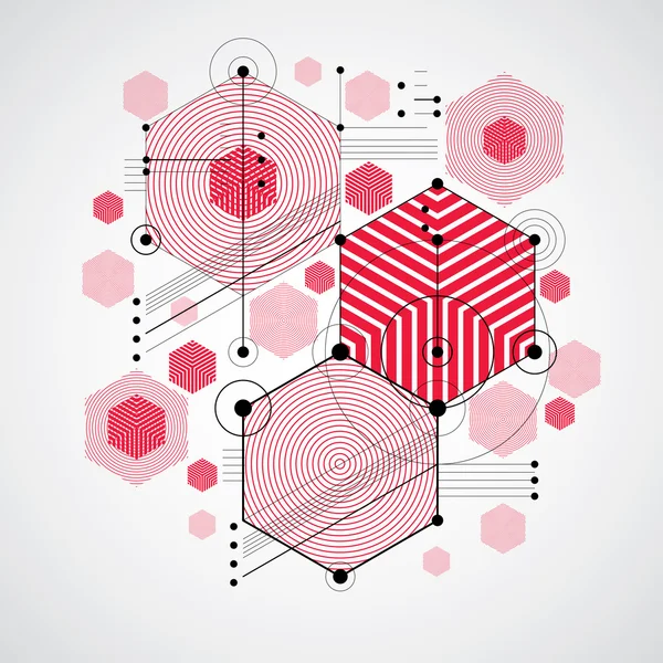 Verläppning enkla geometriska element — Stock vektor