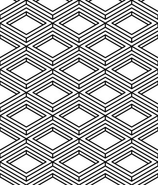 tek renkli geometrik seamless modeli