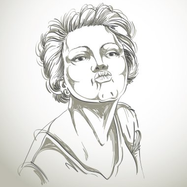 şık ihale kız portresi 