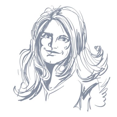 güzel romantik kadın