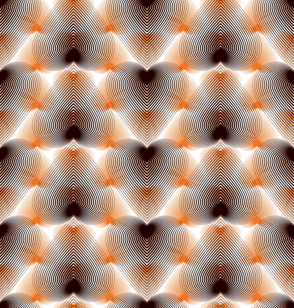 다채로운 추상적인 기하학적 완벽 한 패턴 — 스톡 벡터