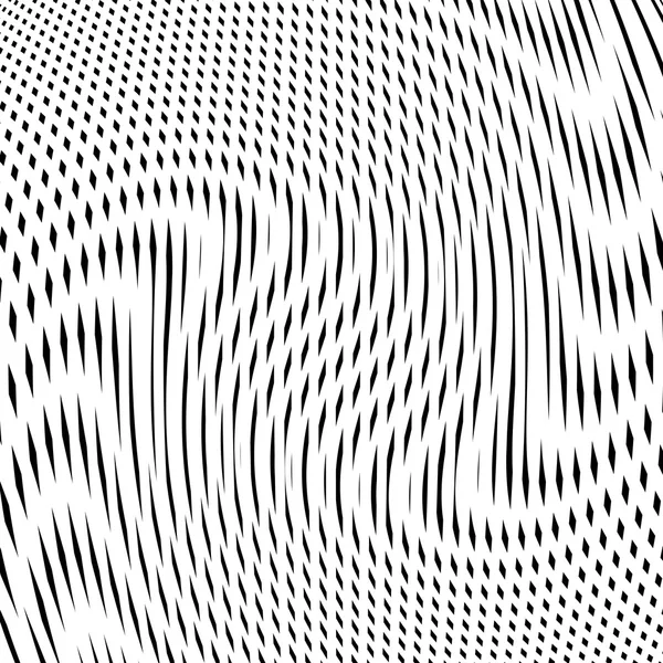 Illusives lignes chaotiques noires — Image vectorielle