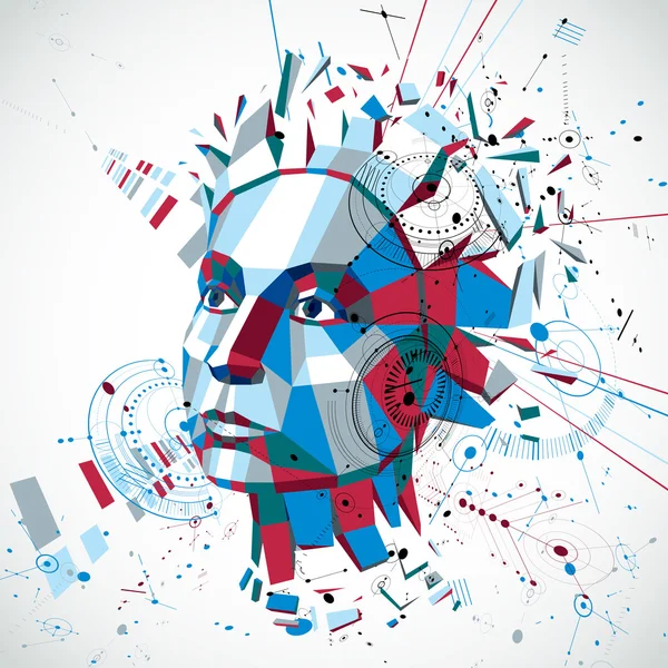 düşüncelerle dolu insan kafası