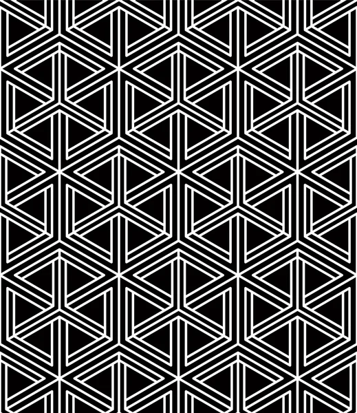 Seamless optical ornamental pattern — Stock Vector