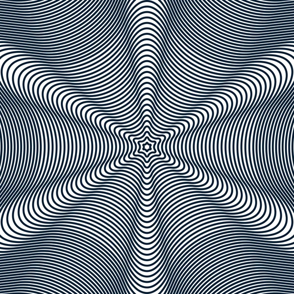 Moire fondo patrón . — Vector de stock