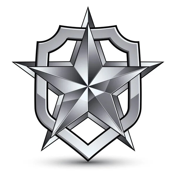 高度な紋章デザイン — ストックベクタ