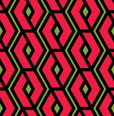 Romböcekleriyle kusursuz desen.