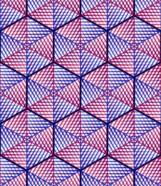 Geometrik Kusursuz Desen 