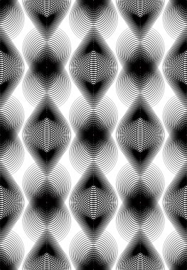 tek renkli hayali sonsuz desen