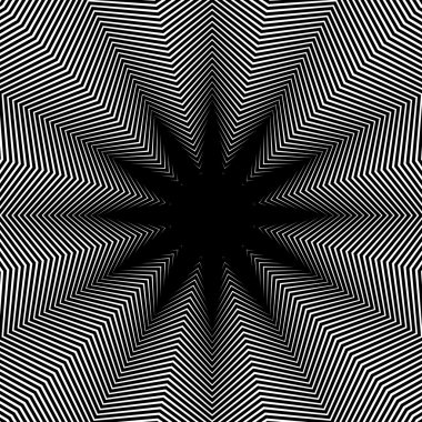 Geometrik hareli arka plan 