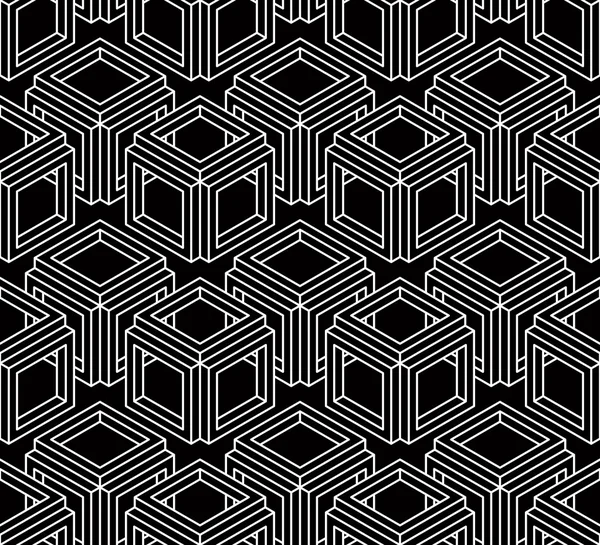 Ilusoria abstracta geométrica — Archivo Imágenes Vectoriales