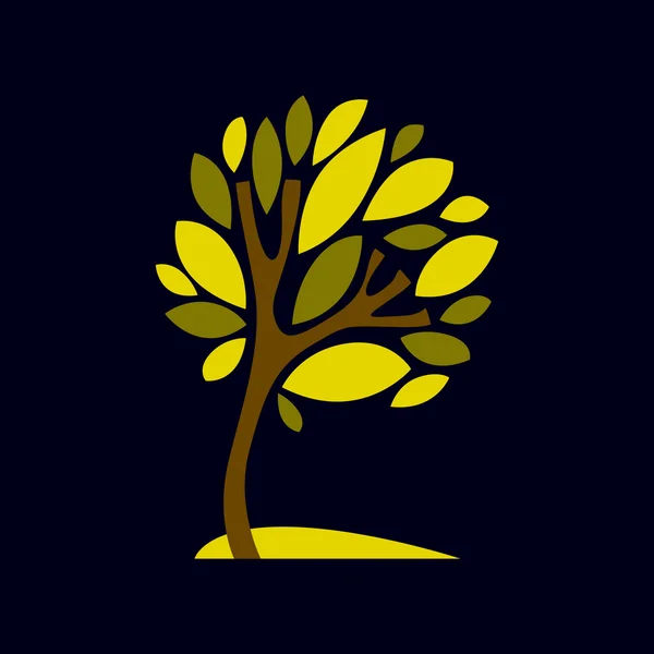 Printemps éco arbre — Image vectorielle