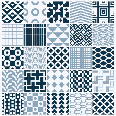 Grafik süs çini koleksiyonu