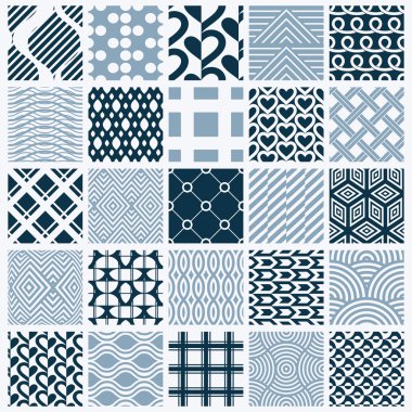 Grafik süs çini koleksiyonu