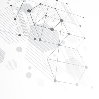 Modüler Bauhaus tek renkli arka plan