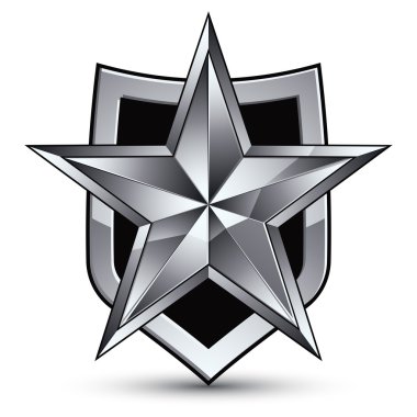 gri geometrik sembol markalı