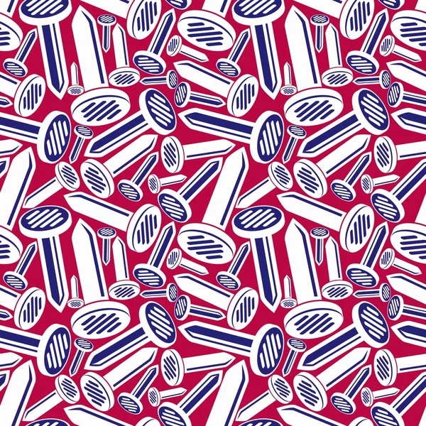 Ongles motif sans couture — Image vectorielle