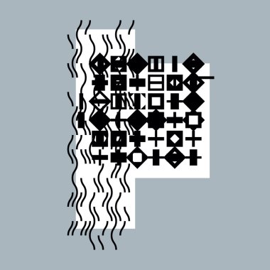 Geometrik kompozisyonlar seti