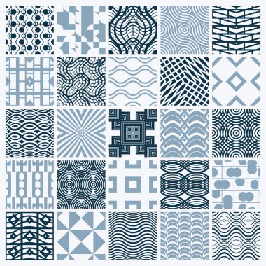 Vektör sonsuz geometrik desenleri 
