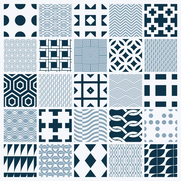 Colección de patrones geométricos — Archivo Imágenes Vectoriales