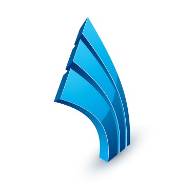 İş grafik tasarım öğesi. 