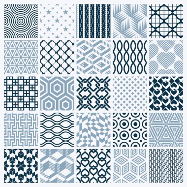 Vektör sonsuz geometrik desenleri 