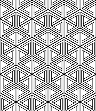 desen 3d geometrik figürler ile