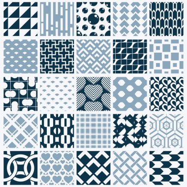 Vektör sonsuz geometrik desenleri 