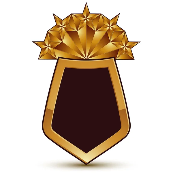 Kraliyet sembolik amblemi — Stok Vektör