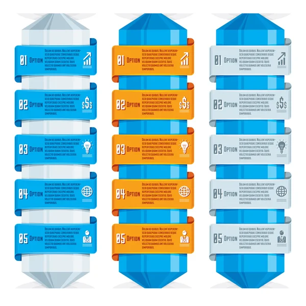 Creative infographics concept elements — Stock Vector