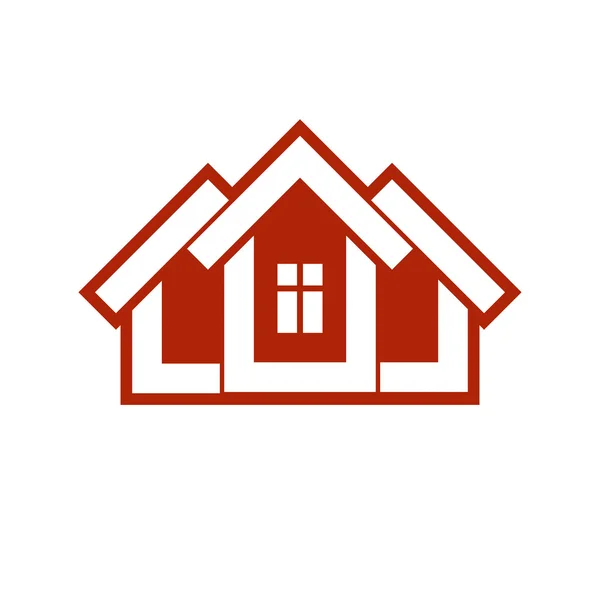 Home symbole, élément créatif — Image vectorielle