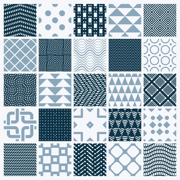 Collection de motifs géométriques — Image vectorielle