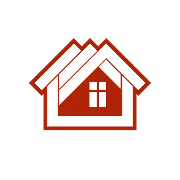 Home symbool, creatief element — Stockvector