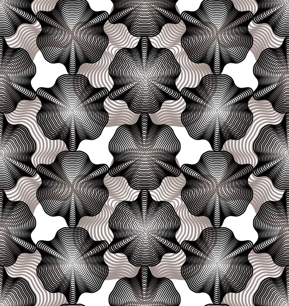Motif coloré orné — Image vectorielle