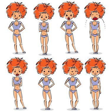 güzel kızıl saçlı bayanlar.