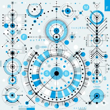 motoru veya mekanizmasının çizimi.