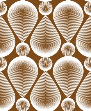 Renkli hayali soyut seamless modeli 