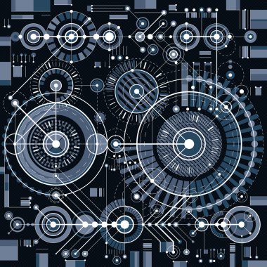 Kesik çizgiler ile teknik resim 