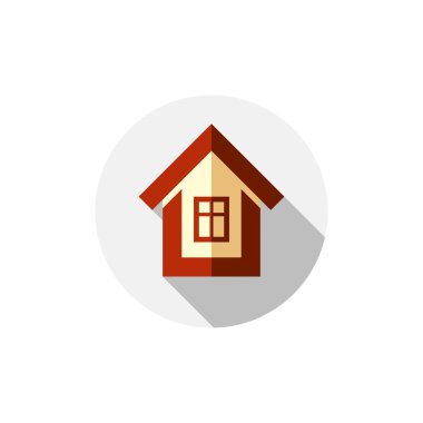 tuğla ile inşa edilmiş ev.   