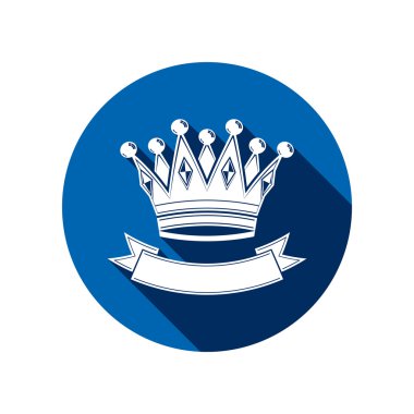 kurdele ile süslenmiş taç