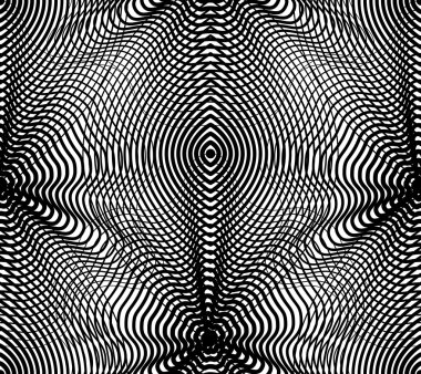 Geometrik şekilli kusursuz desen