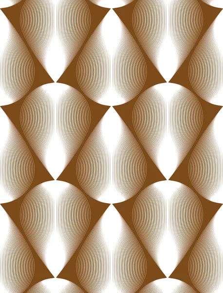 Färgglada illusoriska abstrakta sömlösa mönster — Stock vektor