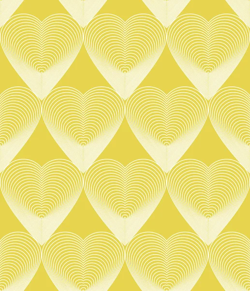 Seamless  hearts  pattern — Stock Vector