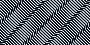 Geometrik dalgalı çizgiler, pürüzsüz desen vektörü, 3D boyutsal sonsuz arkaplan duvar kağıdı tasarımı resmi, çizgili eğri dokusu.