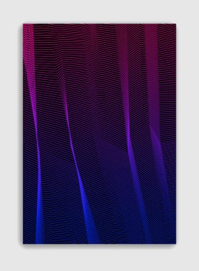 Çizgi sanat vektörü minimalist modern broşür tasarımı, kaplama şablonu, geometrik yarım ton gradyanı. Pankartlar, afişler, posterler, ilanlar için. Mükemmel ve farklı, desen dokusu.