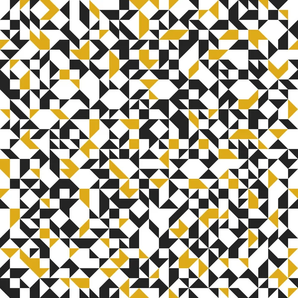 Abstrakt Mosaik Vektor Sömlös Bakgrund Kakel Geometriska Mönster För Tapeter — Stock vektor