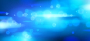 Bulanık şehir arka planı pencerenin ötesine odaklandı, vektör illüstrasyonu odak gece veya akşam şehir dinamik ışıkları dışında.