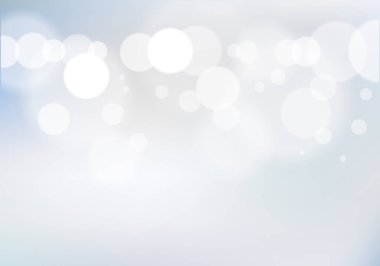 Bokeh soyut bulanık ışık arka planı. Tasarımınız için renkli vektör çizimi. Tatiller sihirli, şenlikli, parlak tema.